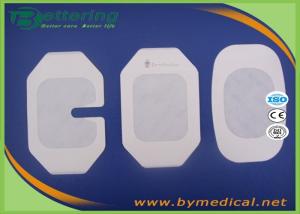 China Paper frame shape Polyurethane Film Dressing , Wound IV dressing Transparent factory