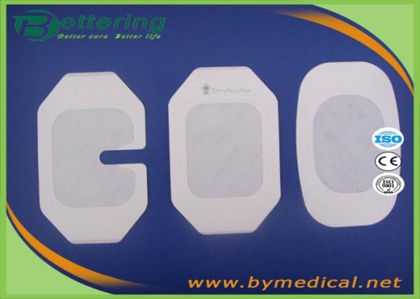 Paper frame shape sterile permeable transparent PU IV Cannula Dressing