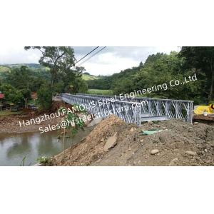 China Hot Dip Galvanized Steel Bailey Bridge Surface Protection High Strength 321/HD200 Type on sale