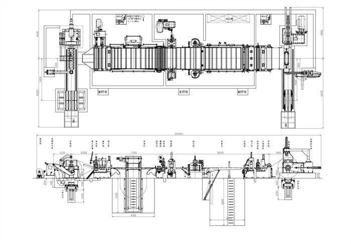 Precision Steel Coil Uncoiler Slitter Coiler Machines For Steel Slitting Line