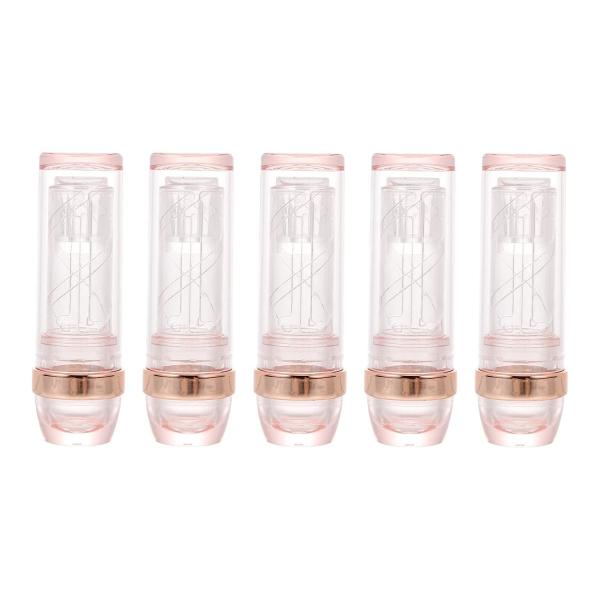 China Heart Shaped Double Side Lipstick Tube Container 2 In 1 factory