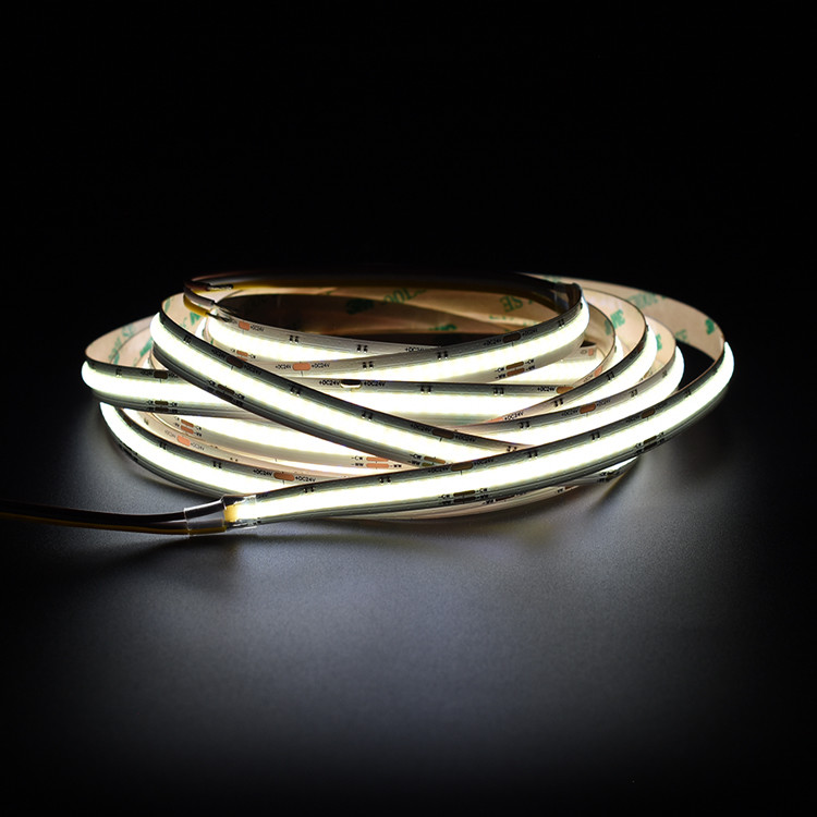 Fcob Cob CCT Flexible High Density Led Strip 16.4Ft 640Led/M Tunable 3000K-6000K Dimmable Led Light