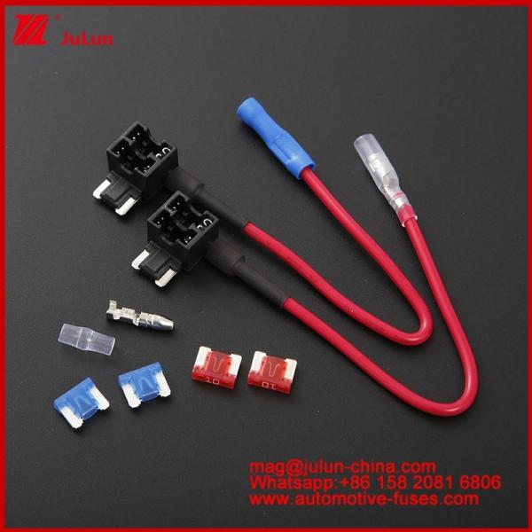 China ATS / Low Profile Mini/Micro2/Micro3 Fuse Holder Mini Low Profile  Add-a-Circuit Fuse Tap Bullet Connector Adapter Micro Inline Fuse Holder factory