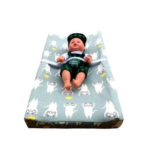 China Washable Cover Baby Changing Table Pad , PU Foam Nappy Changing Mat For Hospital factory