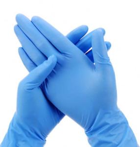 China FDA510K CE safty Medical Surgical Disposable Nitrile Gloves Anti Virus Anti Bacterial powder free Latex Free factory