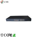 8 Port 60W 10/100/1000Mbps PoE Injector PoE Adapter in Metal Case