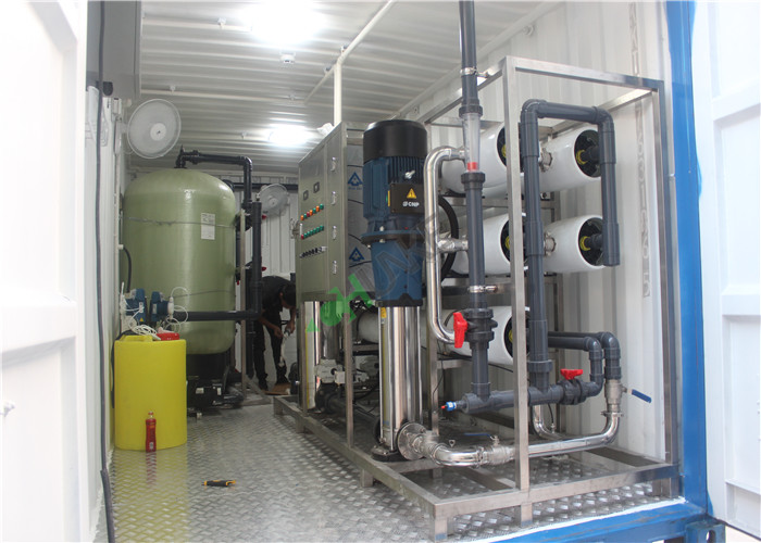 Reverse Osmosis Water Purification Unit Containerized Ro System For Underground Water