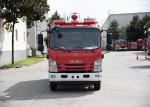800Gallons ISUZU Water Tanker Small Fire Truck with Double Row Cabin