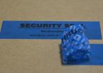Blue Waterproof Printable Tamper Proof Labels Environmentally Friendly Material