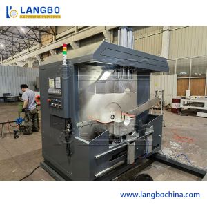 China PVC Water Pipe Making Extrusion Machine PVC Thread Cutting Machine on sale