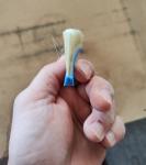 Custom Sisal Strip Brush With Rubber Base For Polishing