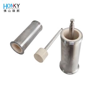 Desktop 50g Paste Cream Jar Filling Machine With Cermiac Piston And Rotary Valve