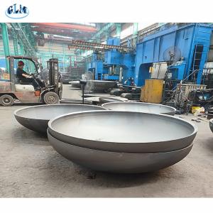 China ISO9001 Certified Carbon Steel Pressure Vessel Heads, Semi Ellipsoidal Dished Ends factory