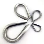 Stainless Steel 304 Us Heavy Type Thimble for Wire Rope Cable