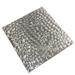 Cold Drawn Stainless Steel Stamped Ripple Sheet Mirror 0.1mm 0.5mm 1mm For