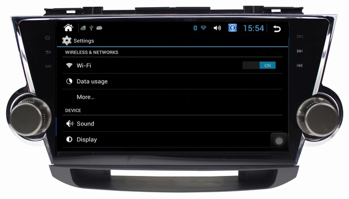 Ouchuangbo Toyota Highlander 2009-2011 android 4.2 autoradio DVD GPS stereo navigation system support 4 core MP4 Aux