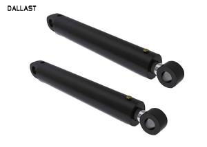 China Double Acting Welded Dump Trailer Hydraulic Cylinder Medium Pressure HRC 45-55 Hardness factory