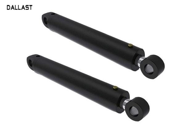 Double Acting Welded Dump Trailer Hydraulic Cylinder Medium Pressure HRC 45-55