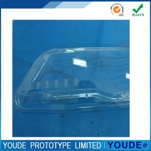China Low Volume Rapid Prototyping Manufacturing Transparent Acrylic for Light factory