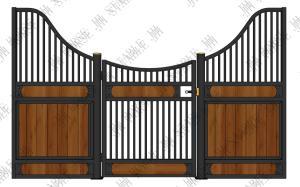 China Dividers Fronts 14ft 50x50mm European Horse Stables factory