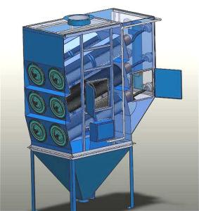 China Tail Made Industrial Dust Filter , Dust Collector Machine For Industry factory