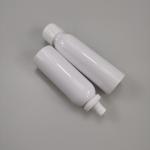 PET Collar 100ml 120ml 150ml 180ml 200ml White Sunscreen Spray Bottle for Toner
