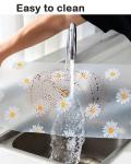 Durable Kitchen Cabinet Liner Fridge Liners and Mats with Small Chrysanthemum