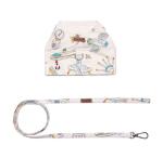 Nylon Adjustable Universal Pet Harness Leash White For Cats