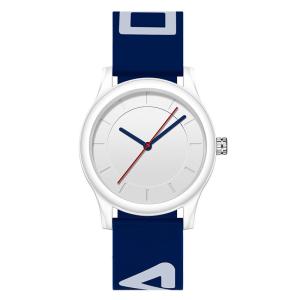 China Casual Silicone Strap Watch Sports Wrist Watch 10mm Thickness Acrylic Mirror factory