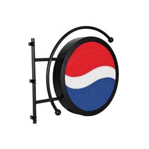 China Retail Round LED Display Circle LED Display Screen Capacitive Round Shape LED Video For Advertising factory