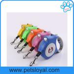 Factory Wholesale Pet Accessories LED Retractable Pet Lead Dog Leash