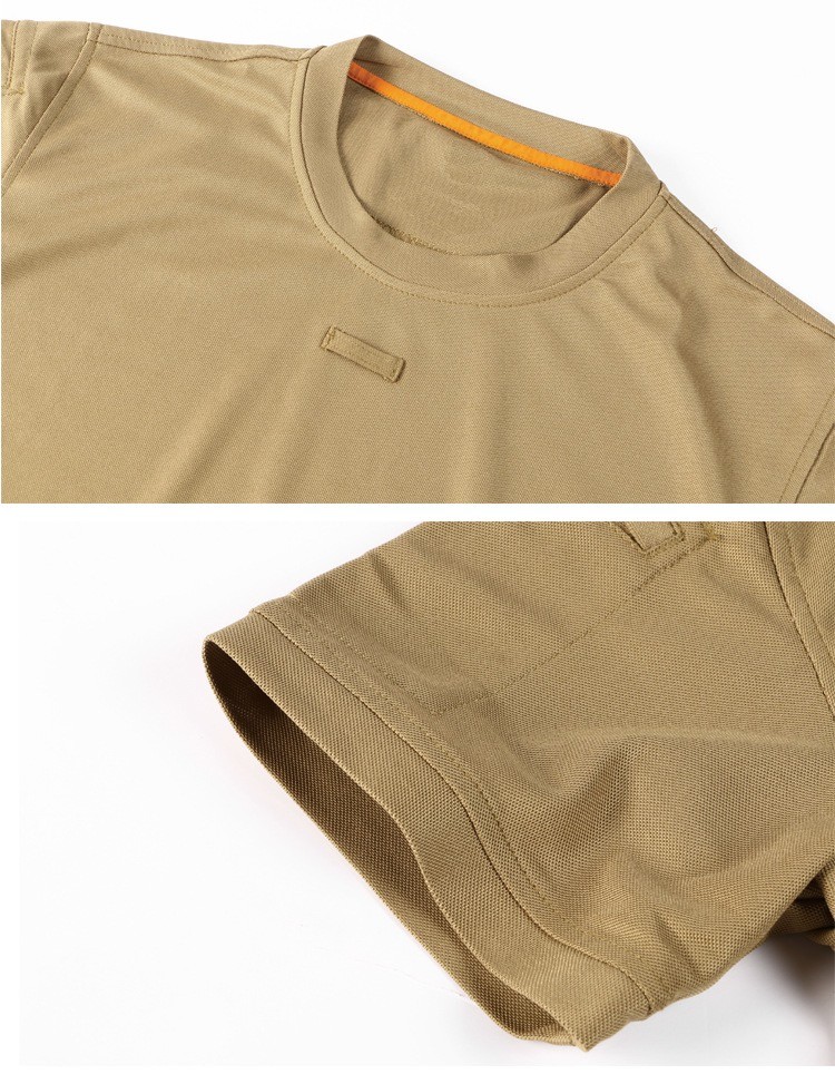 Summer Quick-drying Tactical T-shirt Breathable Clothes Tactical Short Sleeves