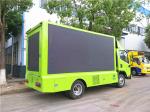 15KW FAW Mobile LED Display Truck , 110km/h Mobile Billboard Advertising Truck