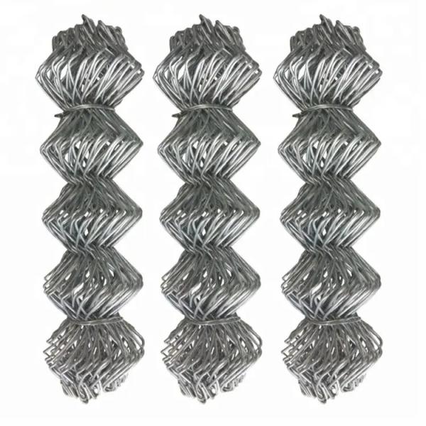 9 10 Gauge Chainlink Fence Wire And for Industry Galvanized Chain Link Fences