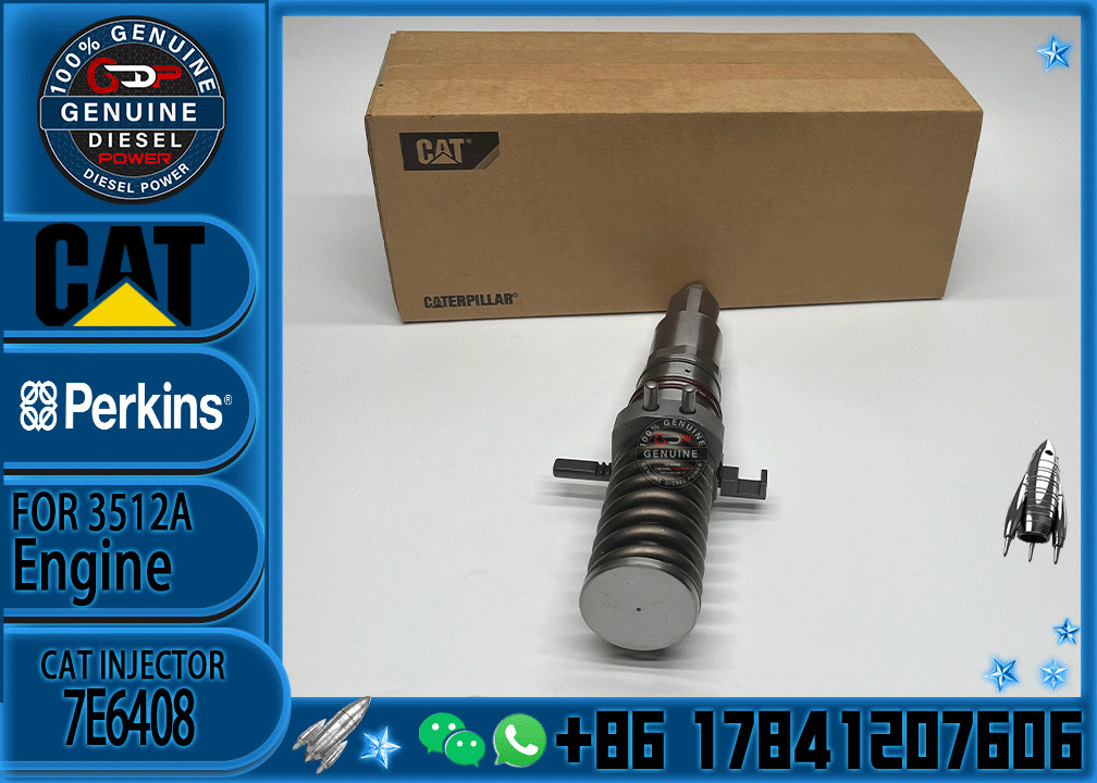 High Quality Diesel Engine Fuel Injector 7E-6408 Fuel Injector Assembly 0R-3052 For CAT 3508 3512 3516