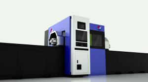 China Fast Speed CNC Tube Cutter / Industrial Laser Cutting Machine For Tubes factory
