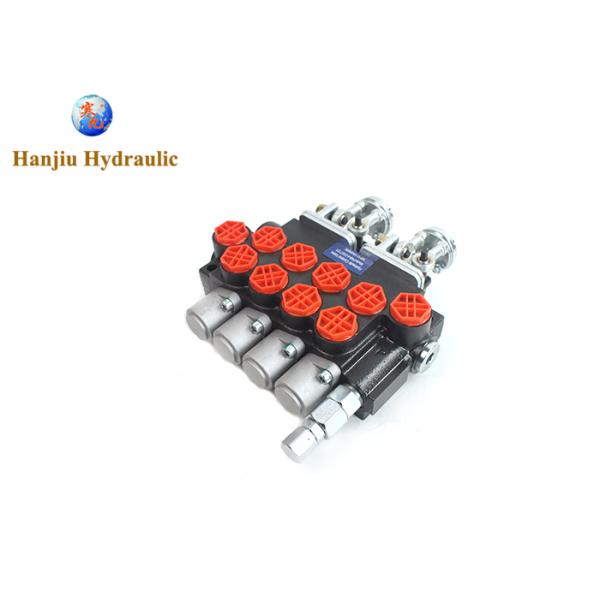 Hydraulic Monoblock Valves Joystick Control Type 4P40 Manual Valves For Mini-excavators