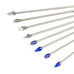 Plastic Stick Round Head Adhesive Silicone Gel Sticky Swab For Cleanroom