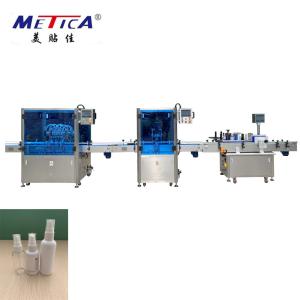 China Suspension And Disinfectant Automatic Filling Capping And Labelling Machine Line on sale