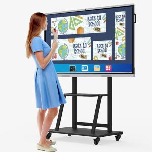 China ODM 55 Inch Smart Board 4K Resolution 60hz For Teaching Online factory