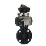 Soft Seat Automatic UPVC Electric Ball Valve Plastic Ball Valve For Water Supply