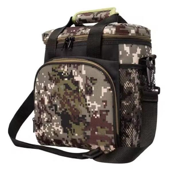 Insulated Lunch Bag Office Stylish Polyester Fitness Waterproof Reusable Thermal