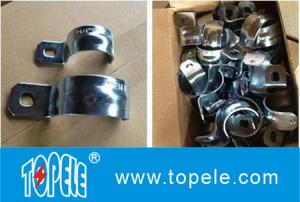 China IMC Conduit And Fittings,Zinc Plated Steel One Hole EMT / IMC Conduit Straps/UL listed galvanized steel Rigid one hole s factory