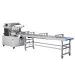 4KW Continuous Automatic Vacuum Food Tray Sealer Machine In MAP Plastic Tray