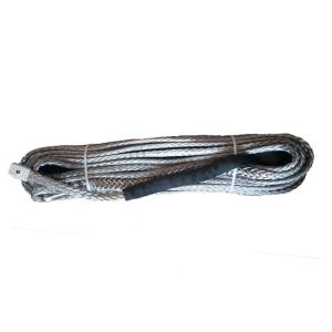 China 10mm X 30m 23000 Lbs Synthetic Atv Winch Cable , 2/5 X 100ft UTV Winch on sale