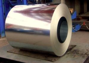 China Cutting 610mm Dry or Oiled ASTM A653 Hot Dip Galvanized Steel Coil factory