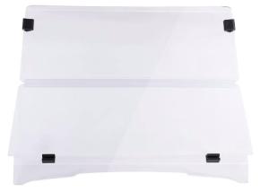 China OEM Acrylic Flip Folding Clear Club Car Windshield For Golf Cart / YAMAHA factory