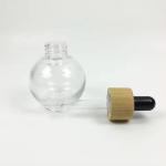 Ball Shape 20ml 30ml Pink Perfume Empty Cosmetic Essential Oill Dropper Bottle