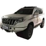 LC150-B10L-H110 Car Exterior Parts Steel Jeep Jl Steel Bumper Bull Bar