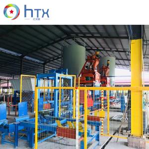 China Mixture Vibration Indoor Wall And Floor Concrete Artificial Stone Production Line factory
